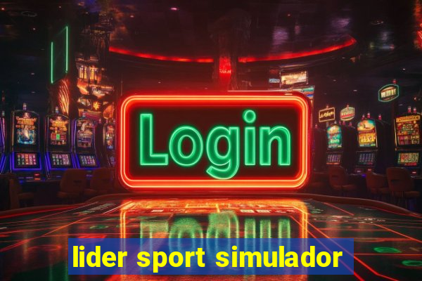 lider sport simulador